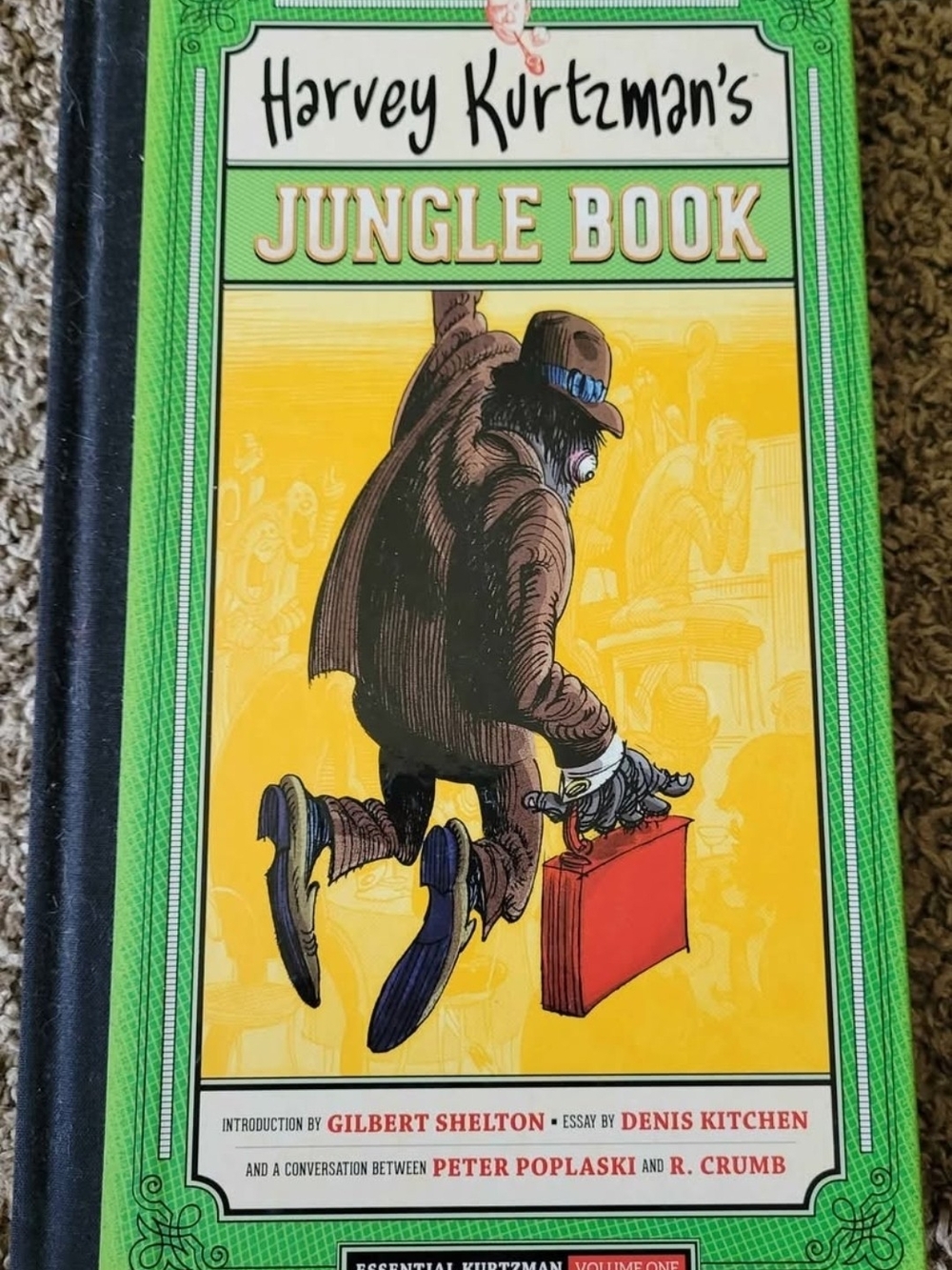 Harvey Kurtzman’s Jungle Book Hardcover - Green & Yellow Cover